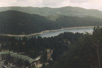 Lago Ampollino (veduta dalla sciovia del Villaggio Palumbo)